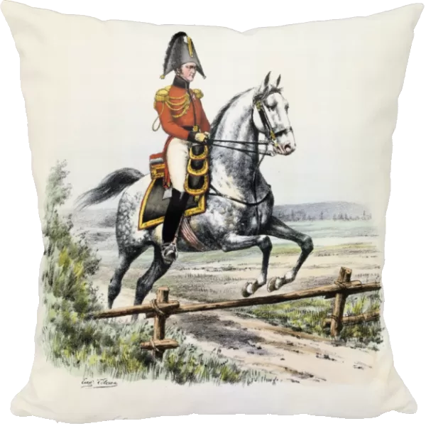 Company Commandant of the Gendarmes of the Royal Guard, 1814-1815. From Histoire
