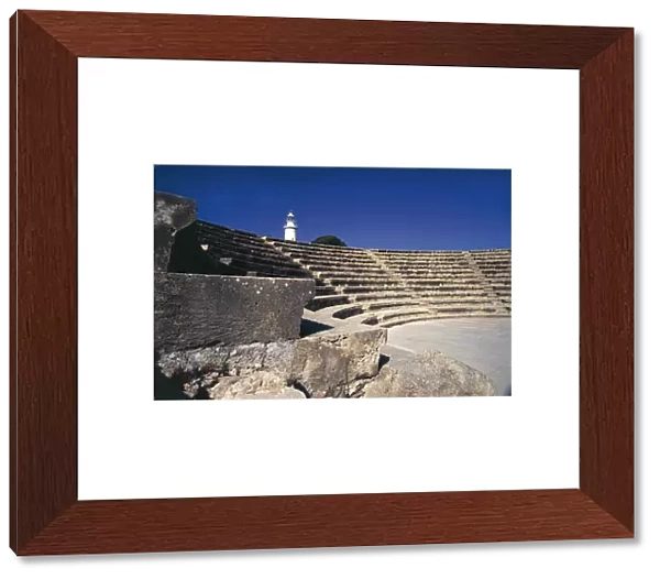 Cyprus, Paphos, Odeon, amphitheatre