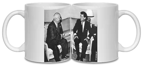 Kennedy And Khrushchev Meet