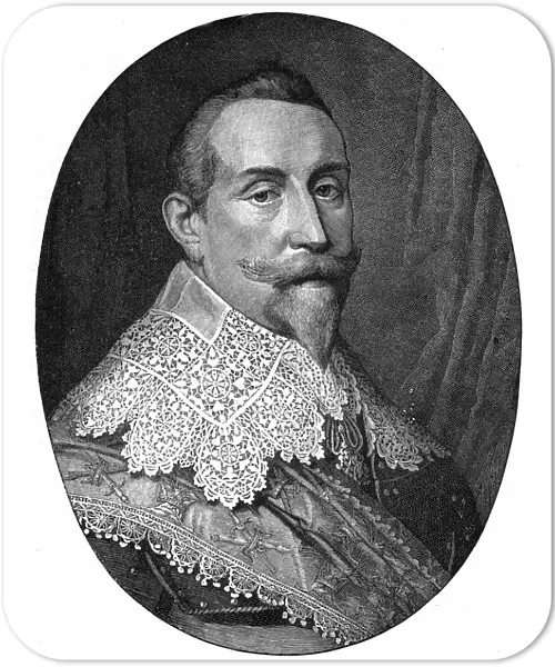 Gustav II Adolf (Gustavus Adolphus 1594-1632) King of Sweden from 1611. Leader of