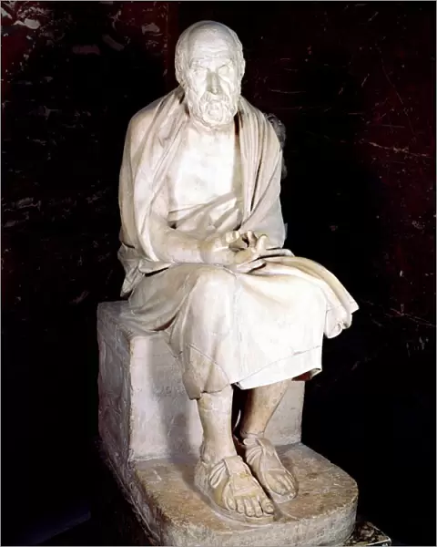 Herodotus (c485-425 BC) Greek historian, often called the Father of History. Statue