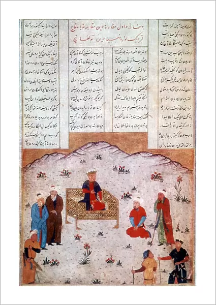 The romance and legend of Alexander the Great (356-323 BC) was recounted endlessly in Islamic art