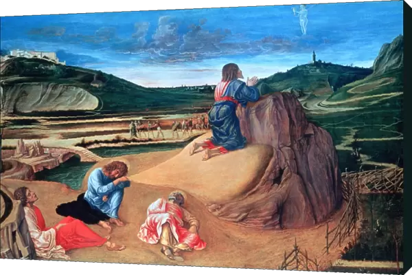 The Agony in the Garden, c1465. Tempera on wood. Giovanni Bellini (1426-1516)