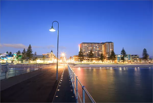 Adelaide, Australia, Australian, city, evening, Getty Images, glenelg, hotel, jetty