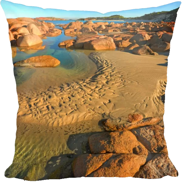 Rock-pools, Broken arm beach, King Island Bass Strait, Tasmania, Australia