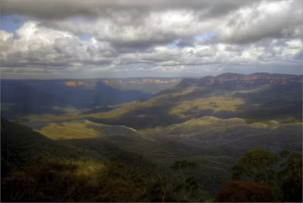 Blue Mountains National Park aerial view
