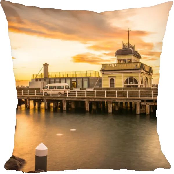 St. Kilda Pier in the evening time