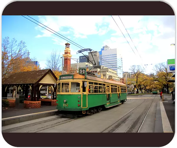 Tram In Melbourne