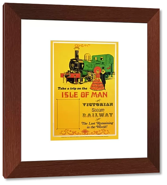 Isle of Man Steam Railway Poster: The last