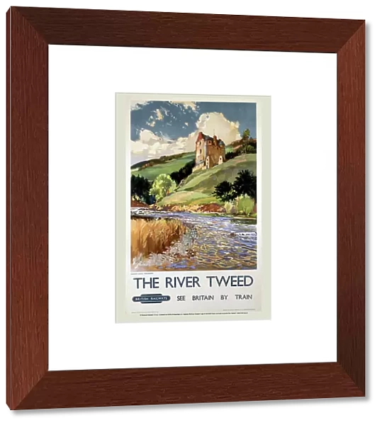The River Tweed, BR (ScR) poster, 1948-1965