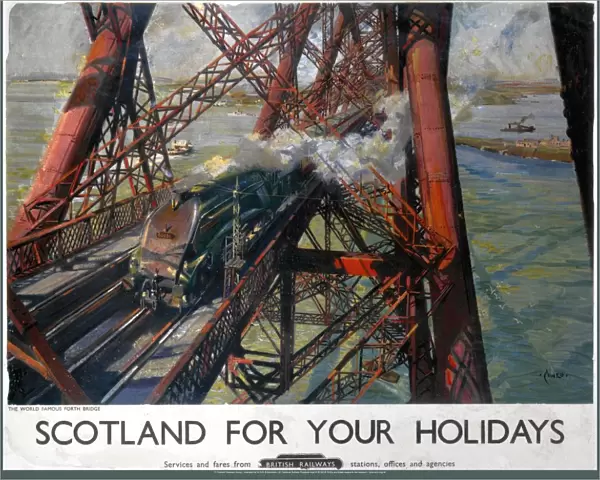 Scotland For Your Holidays, BR poster, 1952