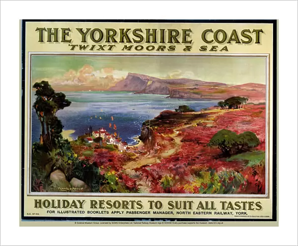 The Yorkshire Coast, NER poster, 1900-1922