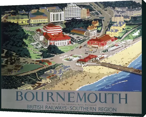 Bournemouth, BR poster, 1947