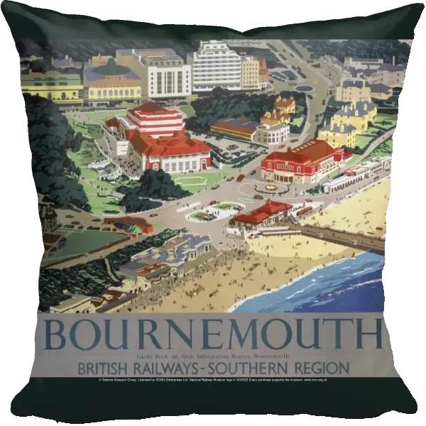 Bournemouth, BR poster, 1947