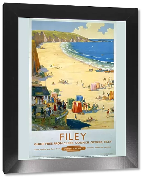 Filey, BR poster, 1948-1965