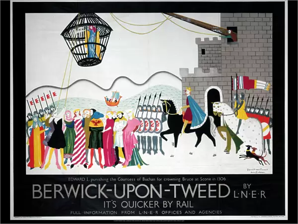 Berwick-upon-Tweed, LNER poster, 1930