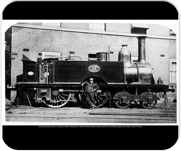 North London Railway binder. page 6. Engine number 24