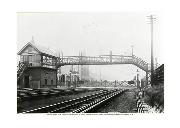 Waterloo level crossing, Lancashire & Yorkshire Railway, on the Liverpool-Southport line