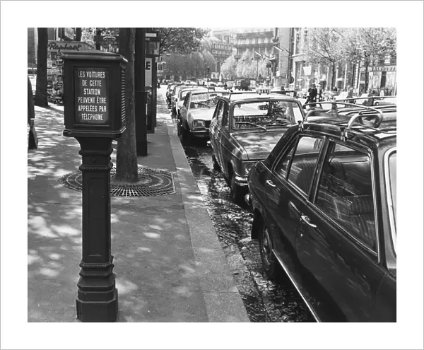 Parisian Taxi Rank