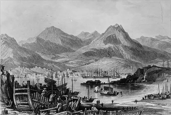 Hong Kong. circa 1850: Hong Kong. (Photo by Hulton Archive / Getty Images)