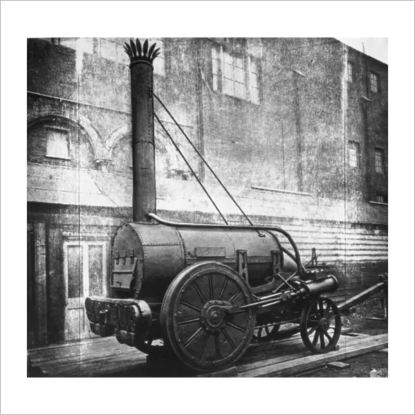 Rocket. George Stephensons locomotive Rocket, constructed in 1829