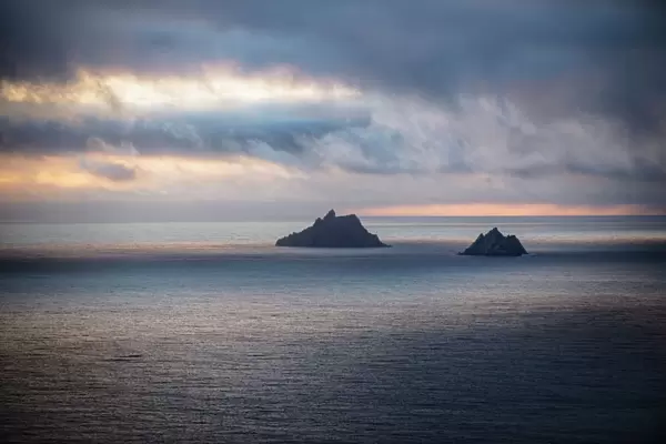 The skellig islands viewed from bolus head