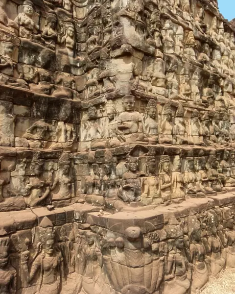 Sculptures, Angkor Wat, Cambodia