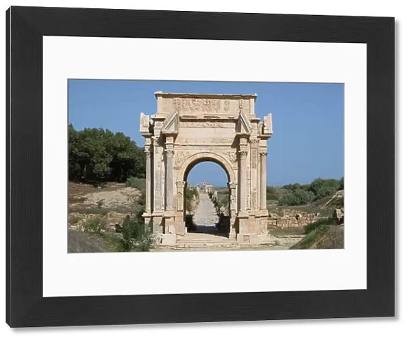 Roman Arch at Leptis Magna