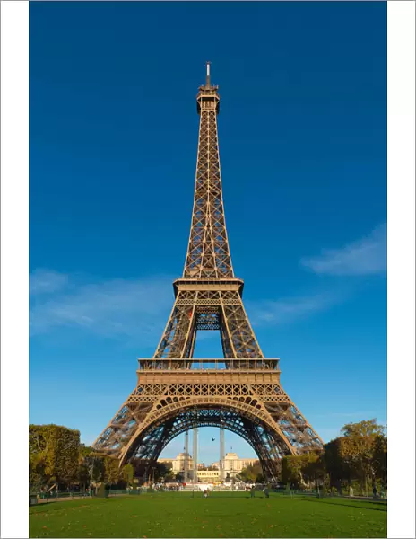 Eiffel tower from Champ de mars