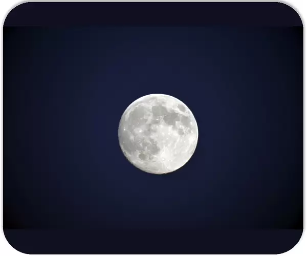 Full moon, Baden-Wurttemberg, Germany