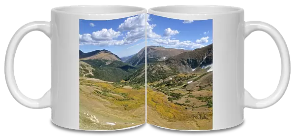 View from the Trail Ridge Road, Rocky Mountain National Park, Colorado, USA
