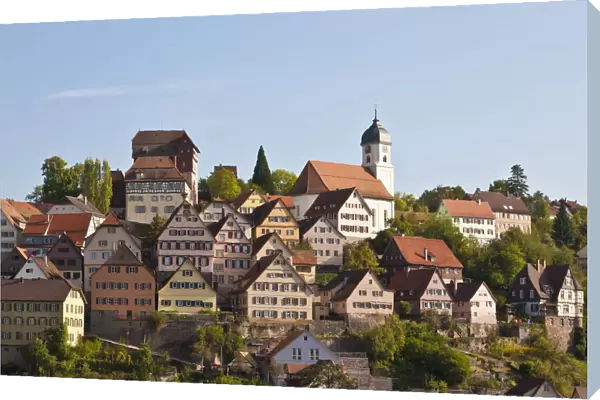 Old town of Altensteig, Black Forest, Baden-Wuerttemberg, Germany, Europe