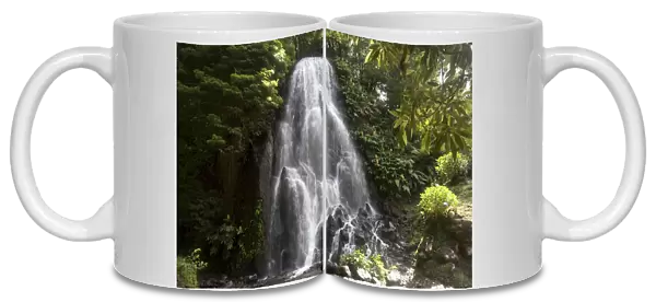 Achada waterfall, Achada, Sao Miguel, Azores, Portugal