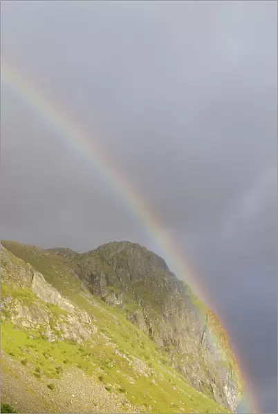 Rainbow, Lofoten, Northern Norway, Norway, Scandinavia, Europe