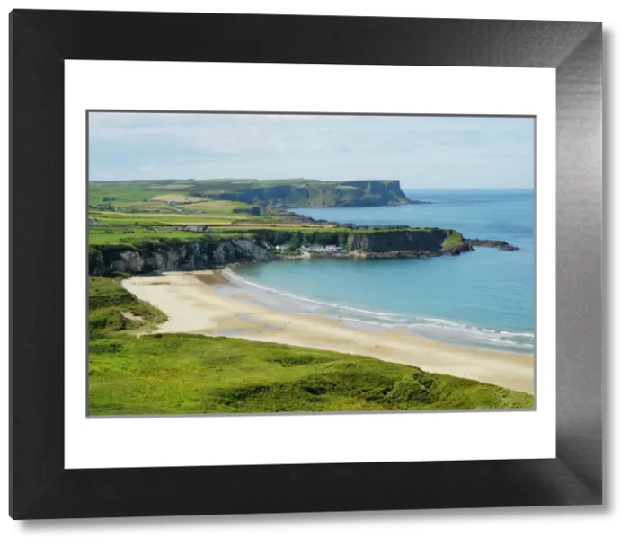 Framed Print : Ballycastle Northern Irish Coastline Print