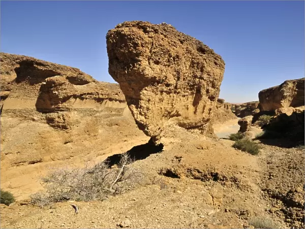 Bizarre rock formation in the Sesriem Canyon, Namib Desert, Namib-Naukluft National Park, Namibia, Africa