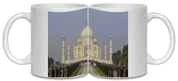 Taj Mahal. A classic view of the famous Taj Mahal, Agra, India