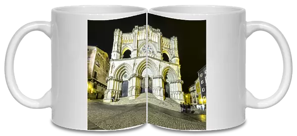 Cuenca is a UNESCO World Heritage site, Cathedral, night vision