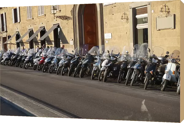 Row of Scooters, Florence Italy
