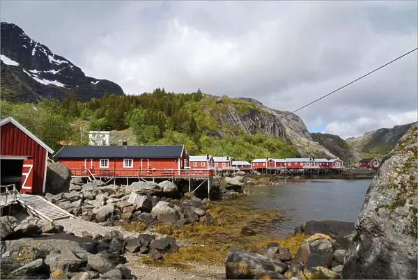 Fishermans cabins on the Lofoten Islands