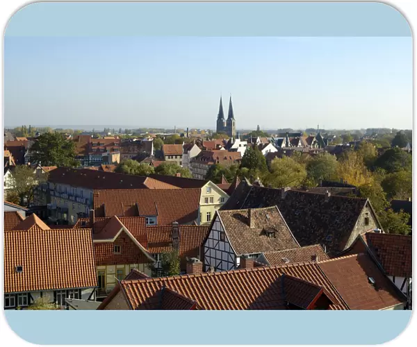 UNESCO World Heritage Site, Quedlinburg, Germany, Saxony-Anhalt