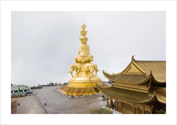 Golden summit temple, EMeiShan, SiChuan, China