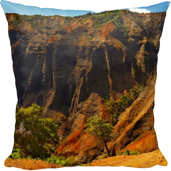 Dramatic light on the Waimea Canyon Ridges and Spires. USA, Hawaii, Kauai, Waimea Canyon, landscape