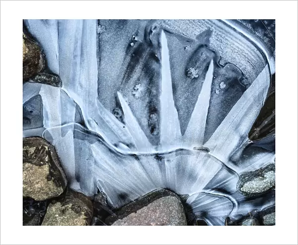 Liberty - River Sligachan Ice Abstraction #4