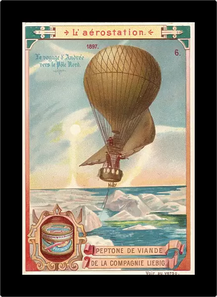 Hot Air Balloon Andre Over North Pole