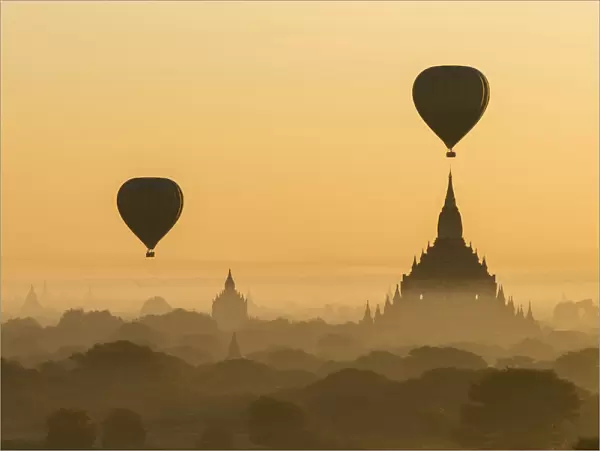 Balloons over Bagan