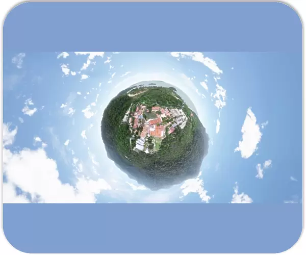 360 View above Beautiful Langkawi, Malaysia