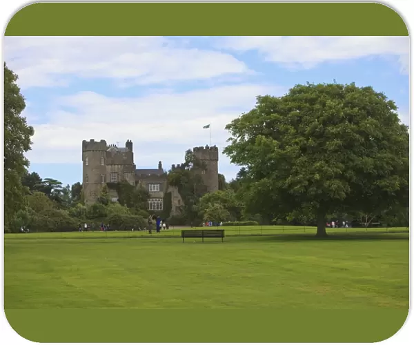 tree, vacation, fortress, castle, landmark, daytime, park, lawn, nobody, County Dublin