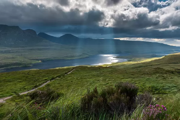 Landscape of Stac Pollaidh, highland