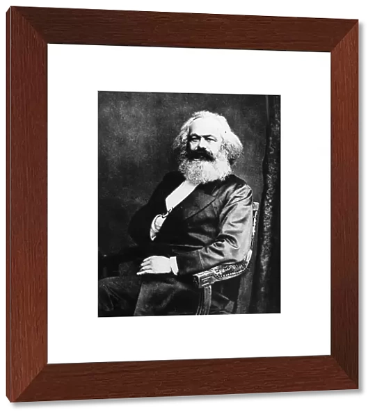 Karl Marx. German social, political and economic theorist Karl Marx 